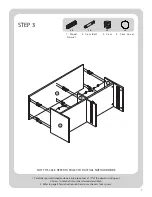 Preview for 7 page of Better Homes and Gardens FLYNN MEDIA CONSOLE BH47-084-899-02 Assembly Instructions Manual