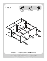 Preview for 8 page of Better Homes and Gardens FLYNN MEDIA CONSOLE BH47-084-899-02 Assembly Instructions Manual