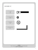 Preview for 3 page of Better Homes and Gardens ISLA BH18-084-097-83 Assembly Instructions Manual