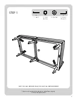 Preview for 4 page of Better Homes and Gardens ISLA BH18-084-097-83 Assembly Instructions Manual