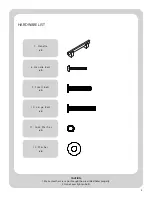 Предварительный просмотр 4 страницы Better Homes and Gardens KENDARA BH18-021-199-01 Assembly Instructions Manual