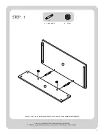 Предварительный просмотр 7 страницы Better Homes and Gardens KENDARA BH18-021-199-01 Assembly Instructions Manual