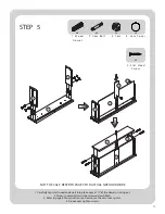 Предварительный просмотр 11 страницы Better Homes and Gardens KENDARA BH18-021-199-01 Assembly Instructions Manual