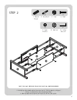 Предварительный просмотр 8 страницы Better Homes and Gardens KENDARA BH18-021-199-18 Assembly Instructions Manual