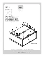 Предварительный просмотр 11 страницы Better Homes and Gardens KENDARA BH18-021-199-18 Assembly Instructions Manual