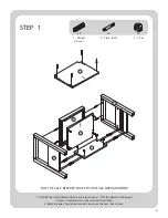 Preview for 6 page of Better Homes and Gardens KENDARA BH18-021-199-21 Assembly Instructions Manual