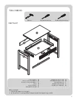 Preview for 2 page of Better Homes and Gardens KENDARA BH18-021-199-24 Assembly Instructions Manual