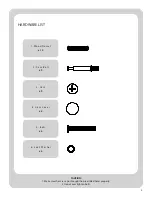 Preview for 3 page of Better Homes and Gardens KENDARA BH18-021-199-24 Assembly Instructions Manual