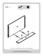 Preview for 7 page of Better Homes and Gardens KENDARA BH18-021-199-24 Assembly Instructions Manual