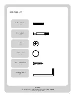 Предварительный просмотр 3 страницы Better Homes and Gardens KENDARA MEDIA CREDENZA BH18-021-199-14 Assembly Instructions Manual