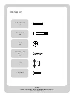 Preview for 3 page of Better Homes and Gardens LAUREL BH17-084-097-38 Assembly Instructions Manual