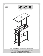 Preview for 8 page of Better Homes and Gardens LAUREL BH17-084-097-38 Assembly Instructions Manual