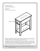 Preview for 11 page of Better Homes and Gardens LAUREL BH17-084-097-38 Assembly Instructions Manual