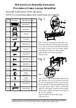 Preview for 1 page of Better Homes and Gardens Providence Chaise Lounge Series Assembly Instructions