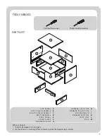 Preview for 2 page of Better Homes and Gardens Reagan Accent BH18-021-199-19 Assembly Instructions Manual