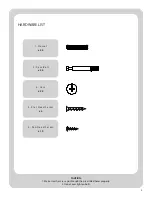 Preview for 3 page of Better Homes and Gardens Reagan Accent BH18-021-199-19 Assembly Instructions Manual