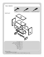 Preview for 2 page of Better Homes and Gardens REAGAN BH18-021-199-05 Assembly Instructions Manual