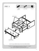 Preview for 10 page of Better Homes and Gardens REAGAN BH18-021-199-05 Assembly Instructions Manual