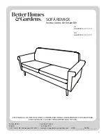 Preview for 8 page of Better Homes and Gardens REMICK BH18-021-199-10 Assembly Instructions Manual