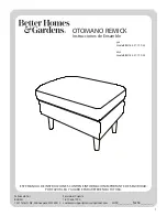 Preview for 7 page of Better Homes and Gardens REMICK BH18-021-199-33 Assembly Instructions Manual