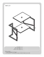 Preview for 2 page of Better Homes and Gardens RHODES ACCENT BH18-021-199-04 Assembly Instructions Manual