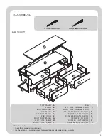 Предварительный просмотр 2 страницы Better Homes and Gardens RHODES BH18-021-199-47 Assembly Instructions Manual