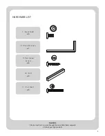 Предварительный просмотр 4 страницы Better Homes and Gardens RHODES BH18-021-199-47 Assembly Instructions Manual