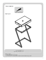 Preview for 2 page of Better Homes and Gardens RHODES BH47-021-199-17 Assembly Instructions Manual