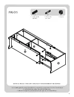 Preview for 27 page of Better Homes and Gardens SAVANNAH 2 DRAWER MEDIA CONSOLE BH17-084-999-01 Assembly Instructions Manual