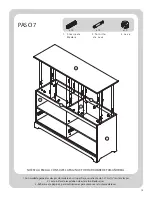 Preview for 29 page of Better Homes and Gardens SAVANNAH 2 DRAWER MEDIA CONSOLE BH17-084-999-01 Assembly Instructions Manual