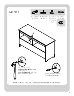 Preview for 33 page of Better Homes and Gardens SAVANNAH 2 DRAWER MEDIA CONSOLE BH17-084-999-01 Assembly Instructions Manual