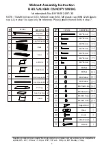 Preview for 2 page of Better Homes and Gardens VAUGHN CANOPY SWING Assembly Instruction Manual