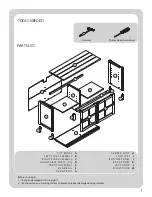 Предварительный просмотр 2 страницы Better Homes and Gardens WILLOW BH17-084-699-01 Assembly Instructions Manual