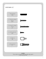 Предварительный просмотр 3 страницы Better Homes and Gardens WILLOW BH17-084-699-01 Assembly Instructions Manual