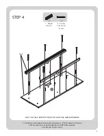 Предварительный просмотр 8 страницы Better Homes and Gardens WILLOW BH17-084-699-01 Assembly Instructions Manual