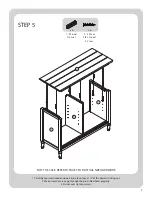 Предварительный просмотр 9 страницы Better Homes and Gardens WILLOW BH17-084-699-01 Assembly Instructions Manual