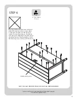 Предварительный просмотр 10 страницы Better Homes and Gardens WILLOW BH17-084-699-01 Assembly Instructions Manual