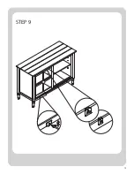 Предварительный просмотр 13 страницы Better Homes and Gardens WILLOW BH17-084-699-01 Assembly Instructions Manual