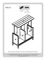 Предварительный просмотр 26 страницы Better Homes and Gardens WILLOW BH17-084-699-01 Assembly Instructions Manual