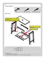 Предварительный просмотр 2 страницы Better Homes and Gardens WM1-BFCNSL-GY Assembly Instructions Manual