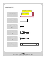 Предварительный просмотр 4 страницы Better Homes and Gardens WM1-BFCNSL-GY Assembly Instructions Manual