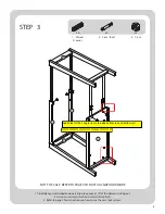 Предварительный просмотр 8 страницы Better Homes and Gardens WM1-BFCNSL-GY Assembly Instructions Manual