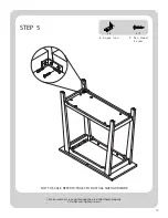 Предварительный просмотр 10 страницы Better Homes and Gardens WM1-BFCNSL-GY Assembly Instructions Manual