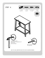 Предварительный просмотр 11 страницы Better Homes and Gardens WM1-BFCNSL-GY Assembly Instructions Manual