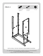 Предварительный просмотр 19 страницы Better Homes and Gardens WM1-BFCNSL-GY Assembly Instructions Manual