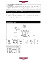 Предварительный просмотр 5 страницы better homes BH1609209919 Owner'S Manual