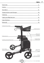 Предварительный просмотр 3 страницы Better Living Ultra Compact Wheeled Walker User Manual