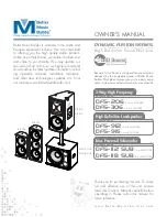 Preview for 1 page of Better Music Builder DFS-112 SUB 2.1 Owner'S Manual