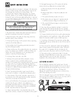 Preview for 4 page of Better Music Builder DX-6000 Owner'S Manual