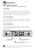 Preview for 8 page of Better Music Builder VM-92U G5 Operating Instructions Manual